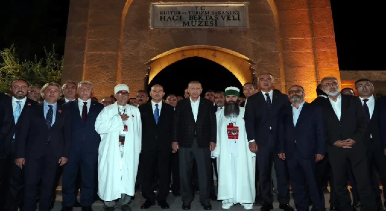 Cumhurbaşkanı Erdoğan, Hacı Bektaş Veli’yi Anma Programı’na katıldı