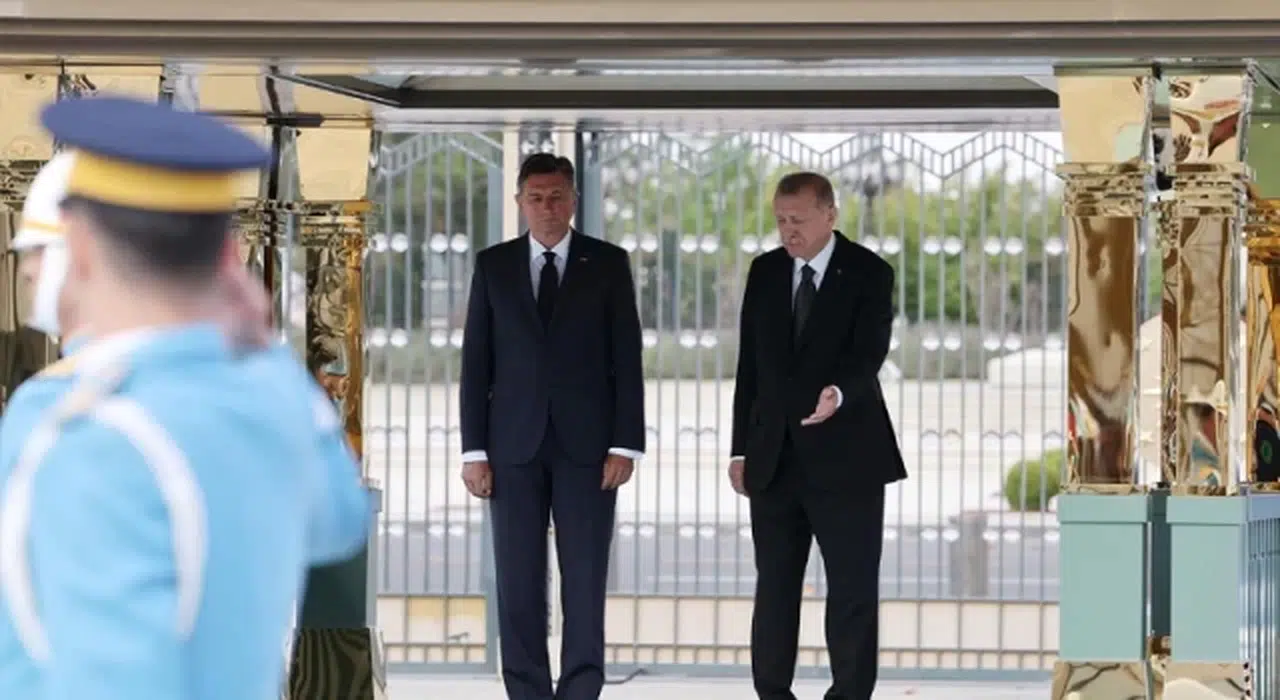 Erdoğan, Slovenya Cumhurbaşkanı Pahor ile görüştü: Savunma sanayiinde atacağımız ortak adımlar var