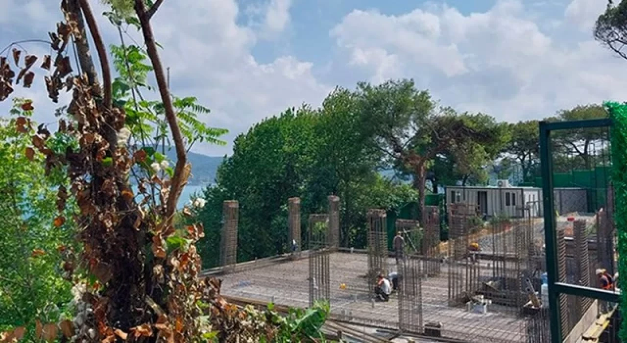 MNG Holding’in patronundan Boğaz’da kaçak villa inşaatı