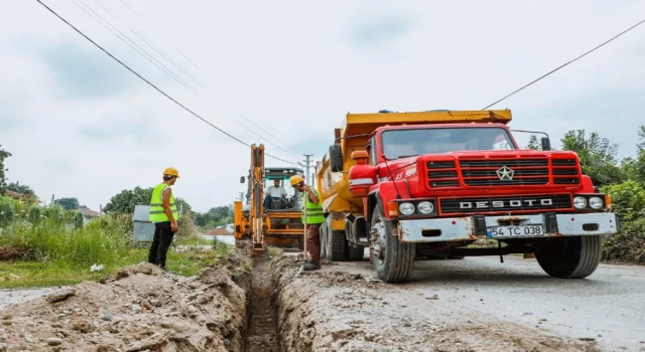 Sakarya Kamışlı’da içmesuyu sorunu çözüme kavuşacak