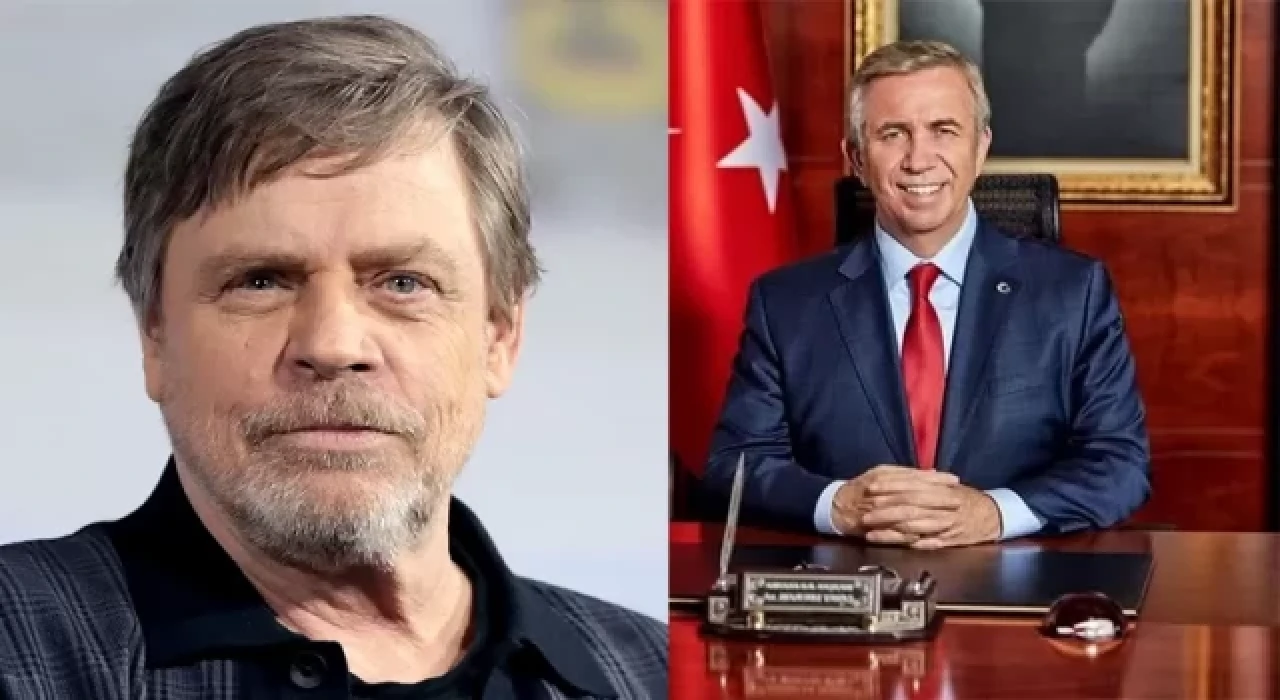 Star Wars oyuncusu Mark Hamill’den Mansur Yavaş paylaşımı