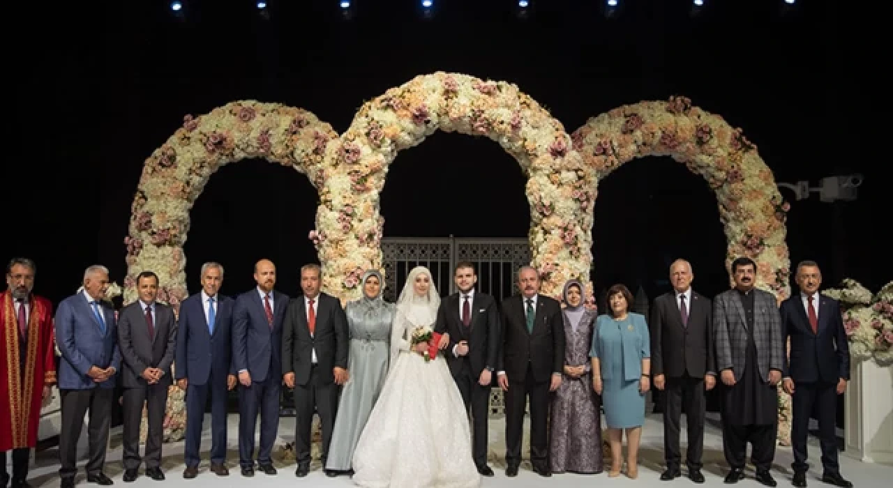 TBMM Başkanı Şentop'un oğlu evlendi: Nikâhı İstanbul Müftüsü kıydı