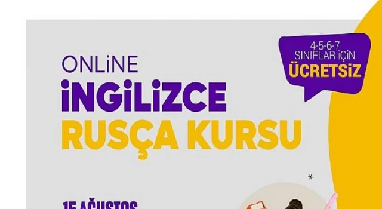 Yenişehir Belediyesinden online İngilizce ve Rusça kursu
