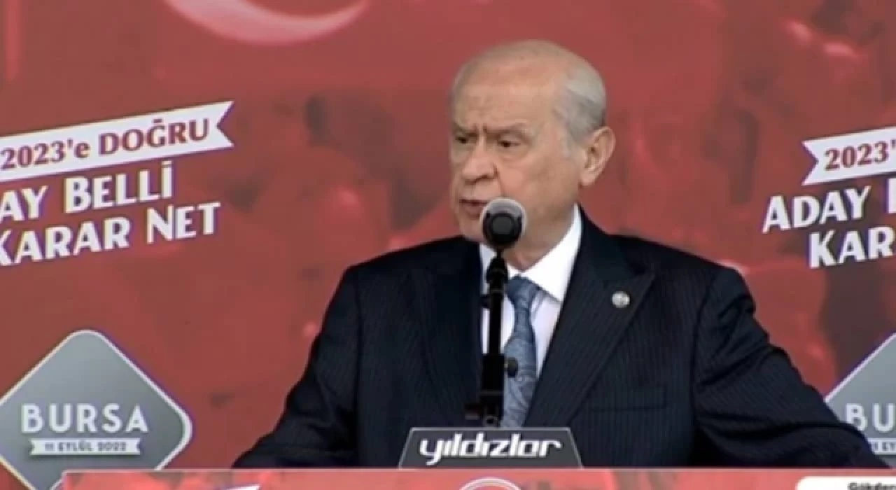 Bahçeli: HDP’ye bakanlık vermek, teröristlerin belediyeler gibi bakanlıklara da yerleşmesi demektir