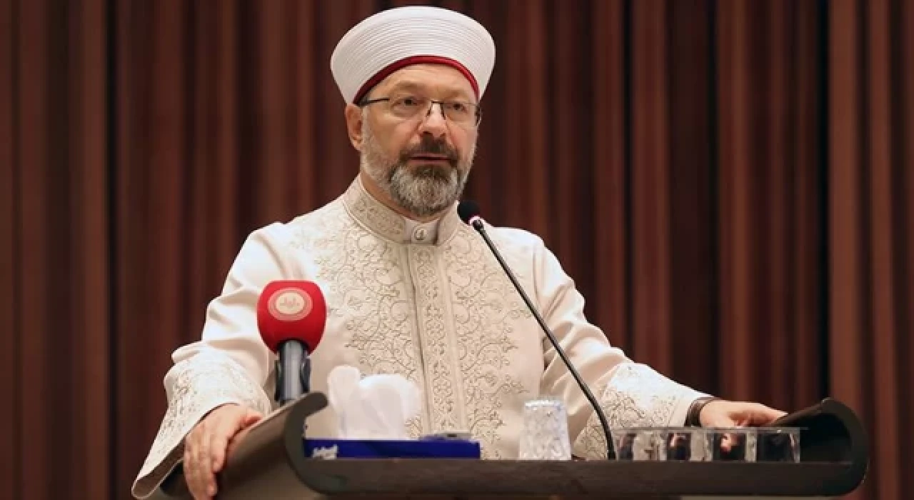 Diyanet İşleri Başkanı Erbaş: Gençler bize emanettir ve emanete karşı daha hassas olmak zorundayız