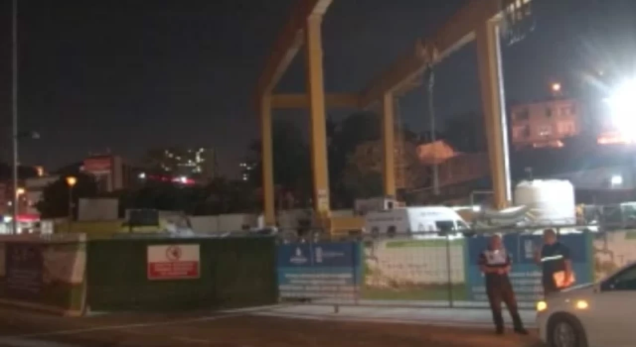 Eyüpsultan’daki İSKİ şantiyesinde kaza: 1 işçi yaralı