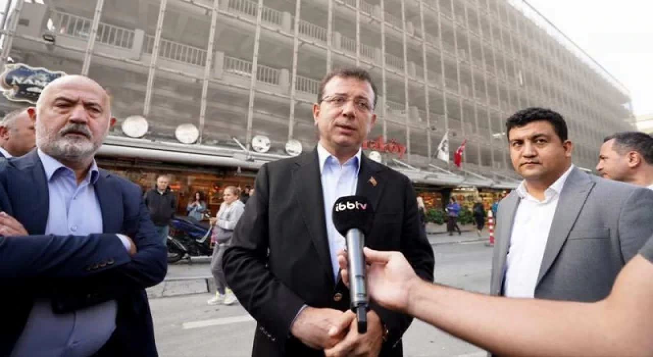 İmamoğlu: ‘’Karaköy’deki otoparkı yerin altına alıyor ve meydanı şehrimize hediye ediyoruz’’
