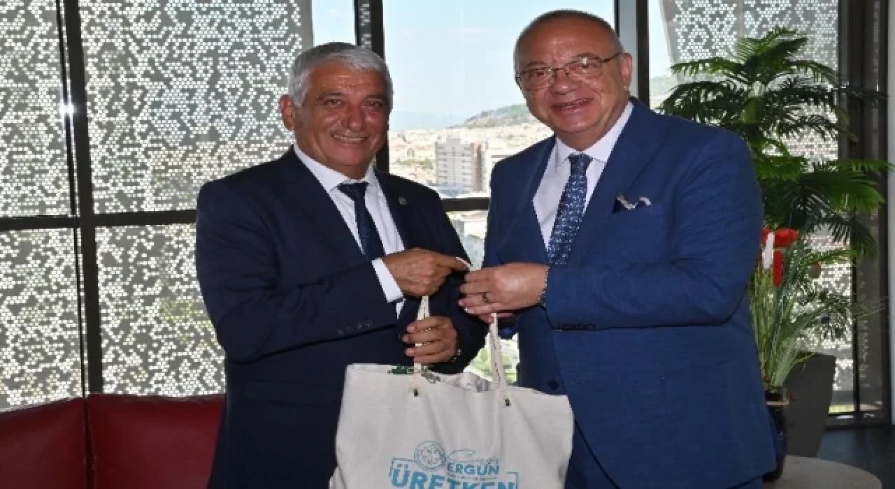 Manisa’ya Kıbrıs Türk Belediyeler Birliği’nden ziyaret