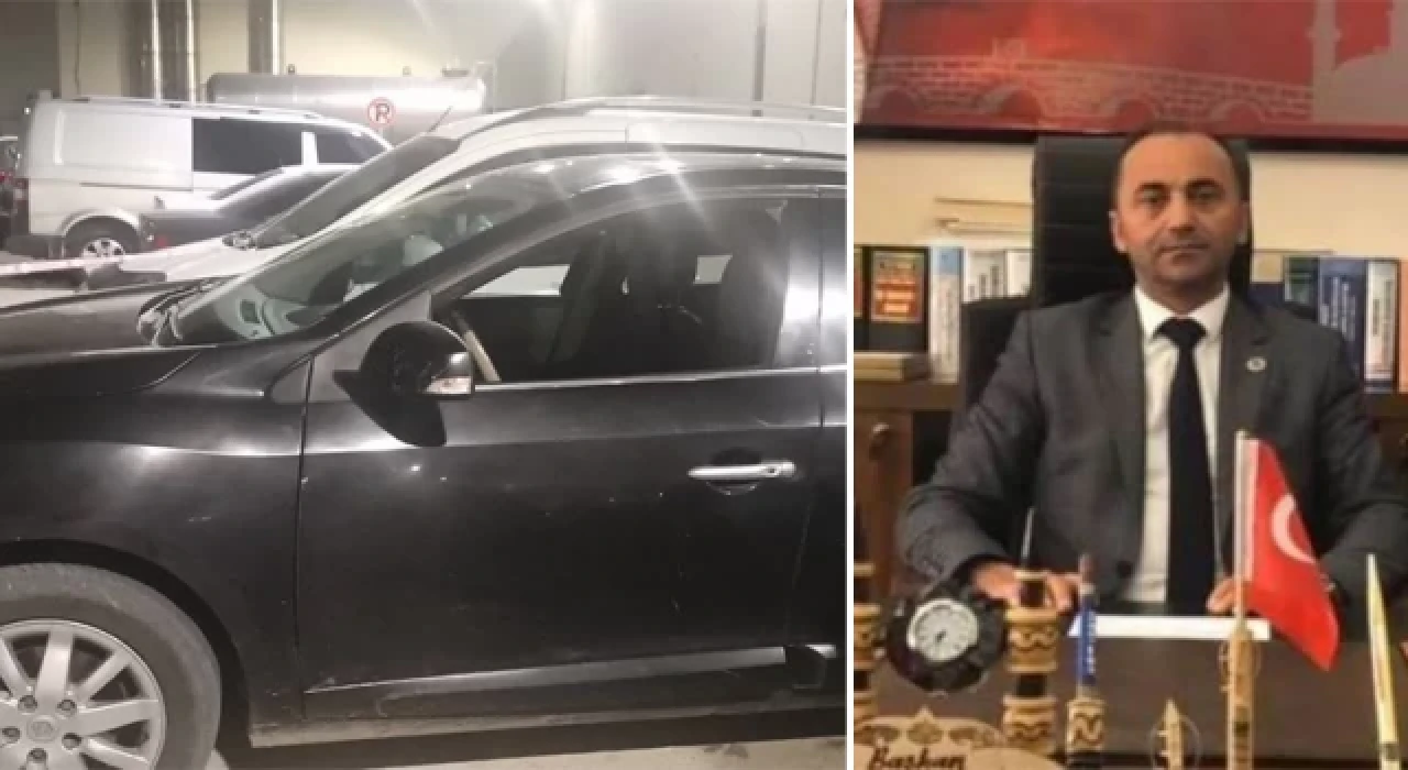 Tanoba belde belediye başkanının makam aracına silahlı saldırı: 2 yaralı