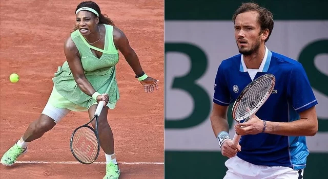 Serena Williams ve Medvedev, ABD Açık’ta 3. turda