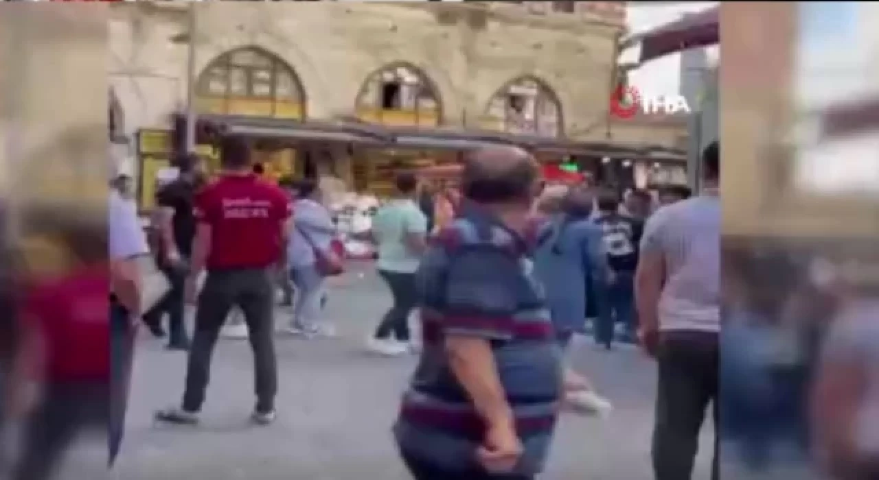 İstanbul Mısır Çarşısı’nda esnaf kavgası