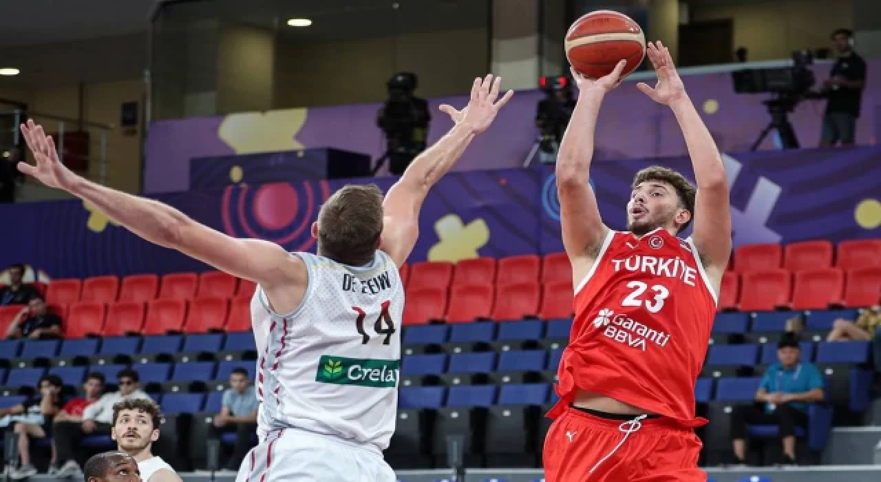 Türkiye, Avrupa Basketbol Şampiyonası’nda Belçika’yı mağlup etti
