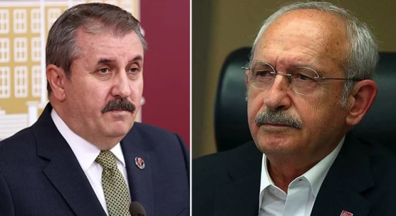 BBP Genel Başkanı Destici’den Kılıçdaroğlu’na: ”Partinin isminde halk var ama halkın tercihinden korkuyorsun”