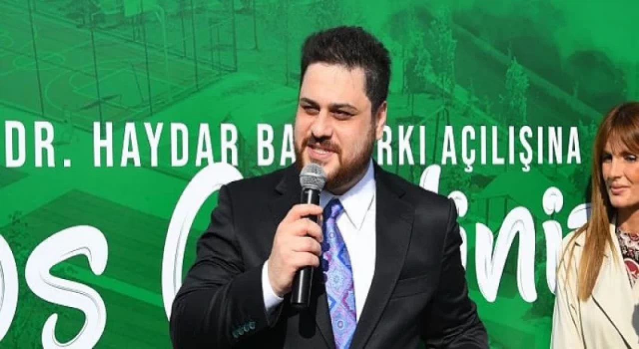 Beylikdüzü’nde Prof. Dr. Haydar Baş Parkı açıldı