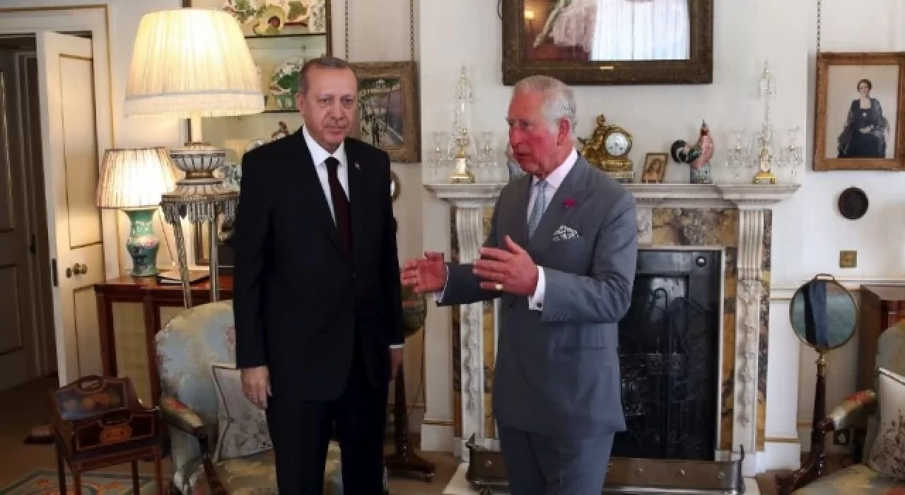 Cumhurbaşkanı Erdoğan, İngiltere Kralı III. Charles ile görüştü