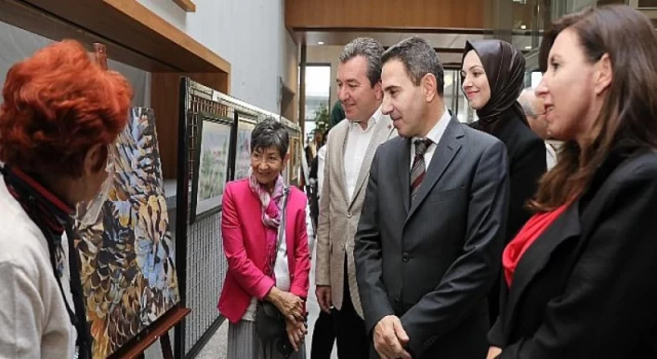 Cumhuriyet Bayramı’nda Bergama’da Resim Sergisi