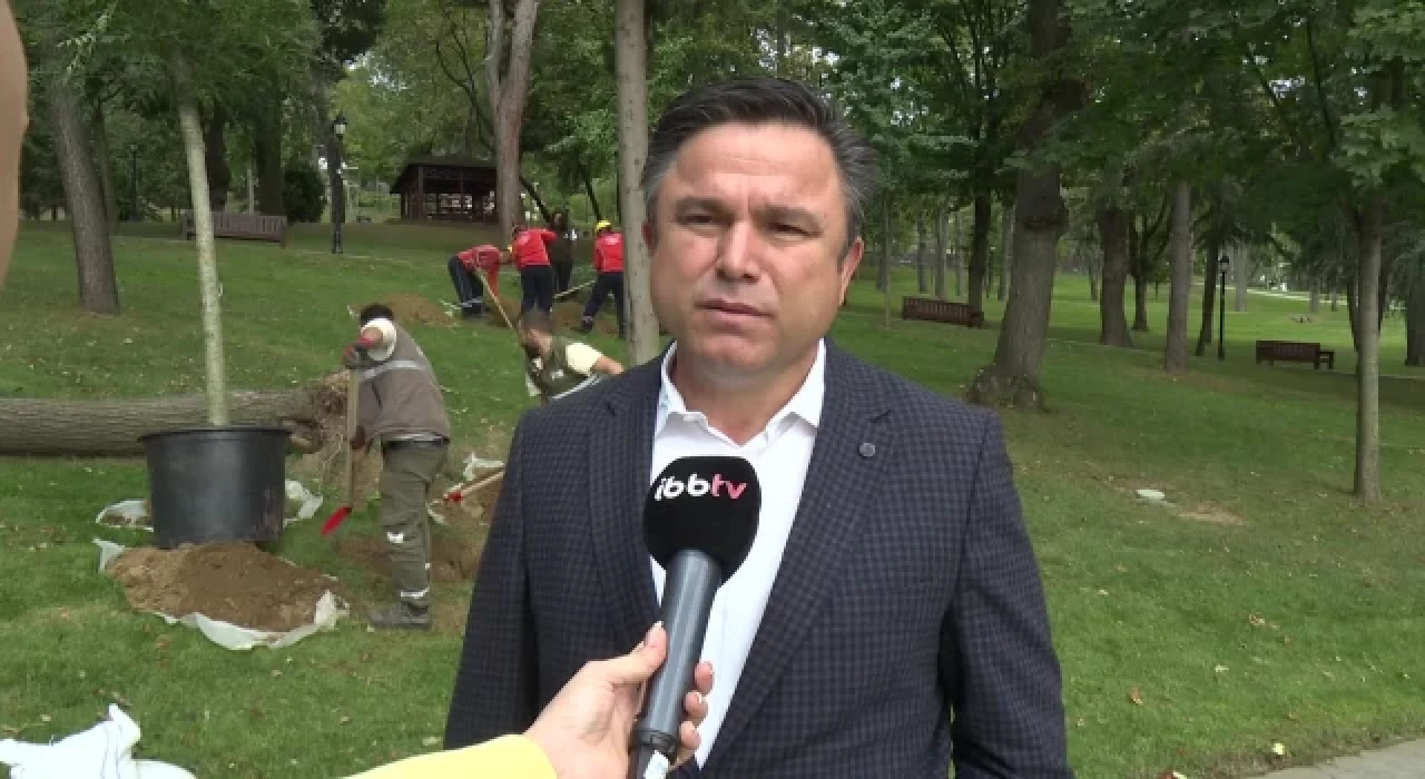 Emirgan Korusu’nda 30 türden 2 bin 200 ağaç dikimine başlandı.