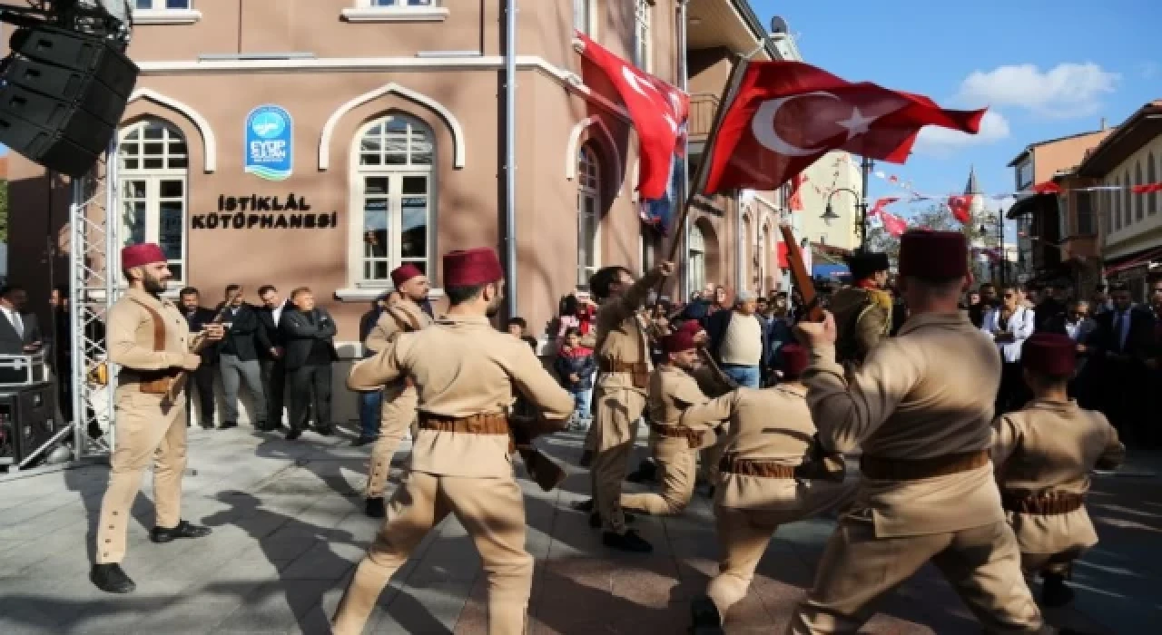 Eyüpsultan’da İstiklal Kütüphanesi açıldı