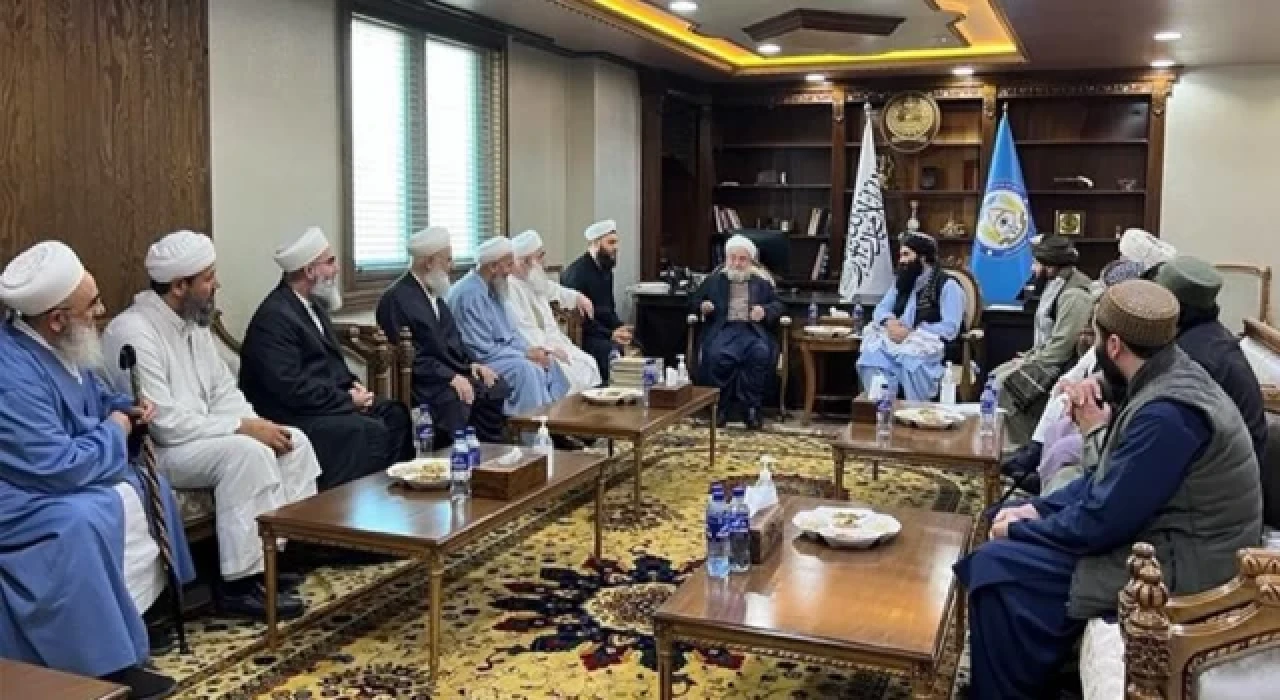 İsmailağa Cemaati mensupları Afganistan'da Taliban yöneticileriyle görüştü, cami açtı