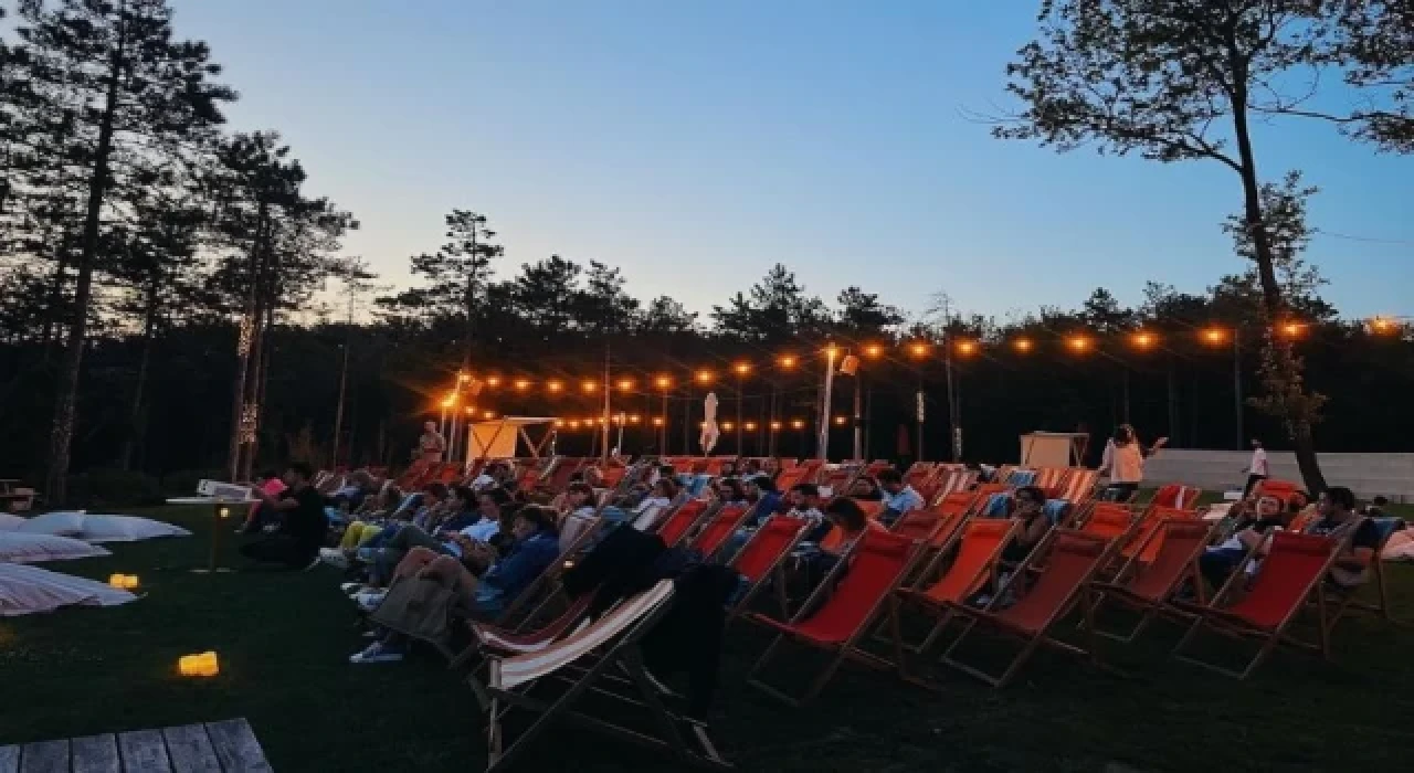 İstanbul Kemerburgaz Kent Ormanı’nı çok sevdi