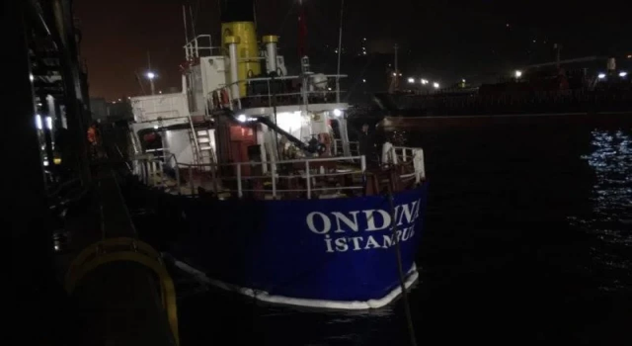 İzmit Körfezi’ni kirleten gemiye 2 milyon 380 bin TL ceza