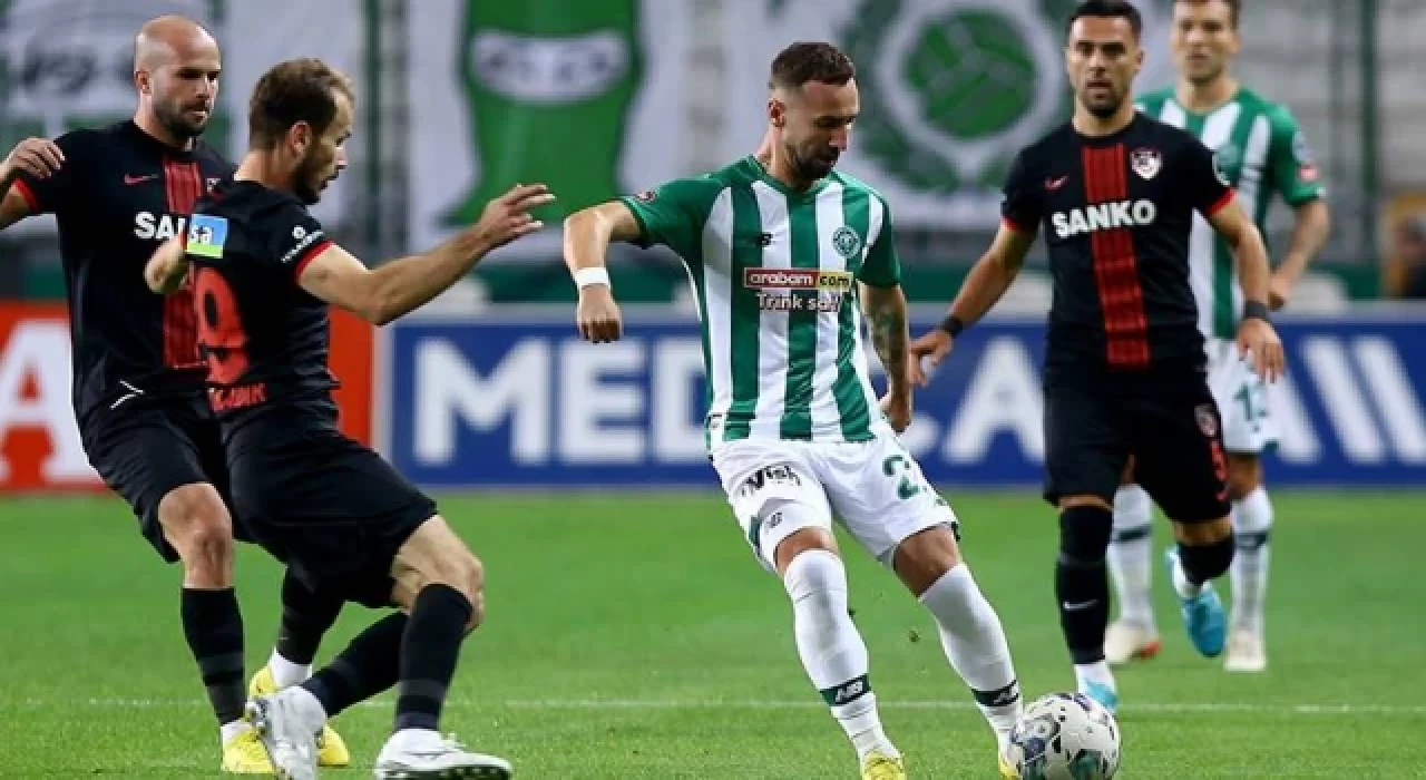 Maç sonucu: Konyaspor 0-1 Gaziantep FK