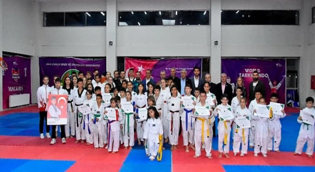 Malkara Taekwondo Spor Kulübü’nün 2022 Yılı 3. Dönem Kuşak Sınavı Gerçekleştirildi