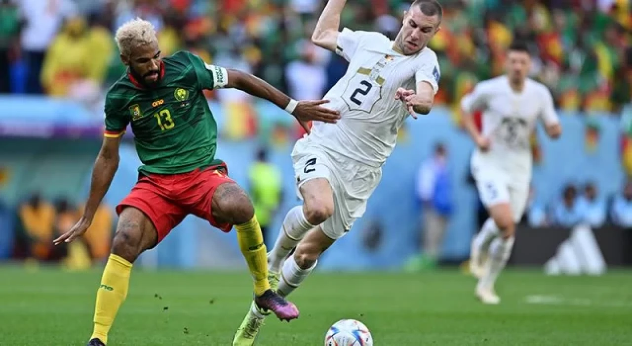 Kamerun 3-3 Sırbistan