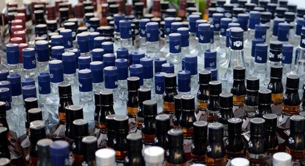7 ilde sahte alkol operasyonu: 32 kişi gözaltına alındı