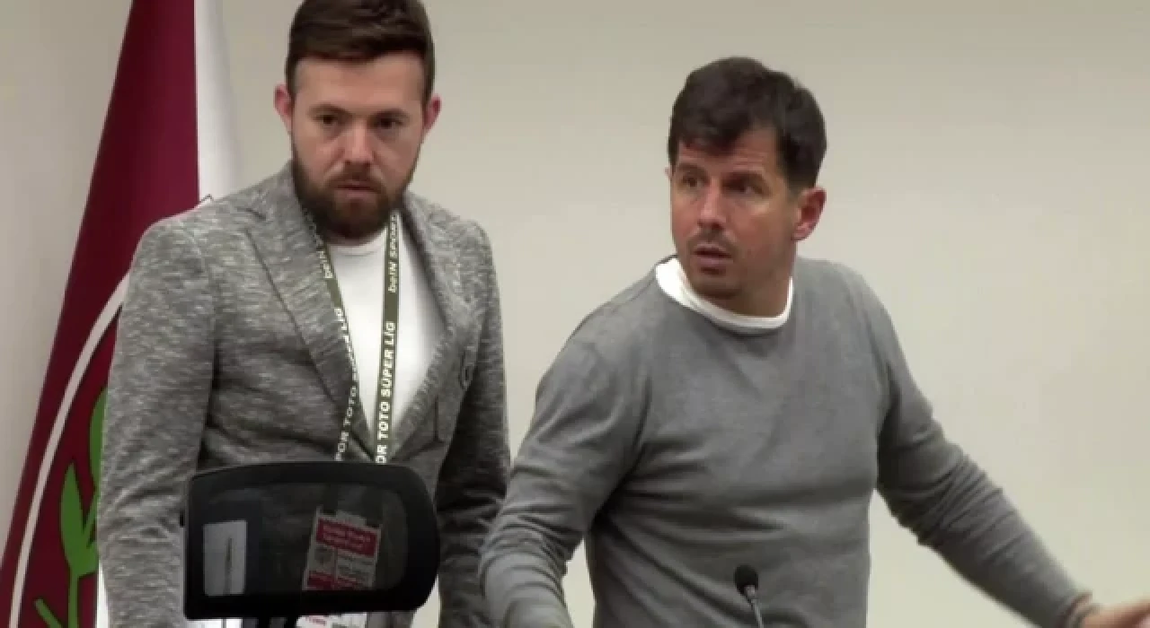 Basın toplantısında gerginlik: Emre Belözoğlu gazeteciyle tartıştı