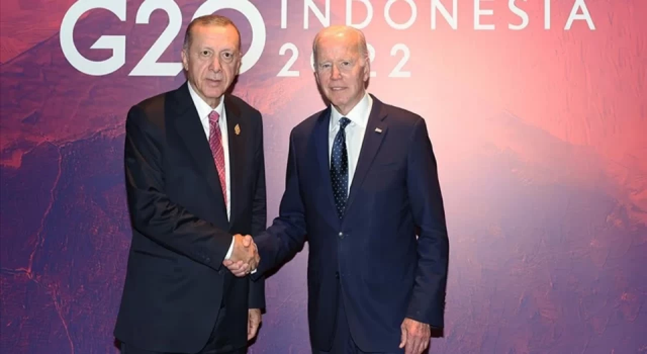Cumhurbaşkanı Erdoğan, Biden ile bir araya geldi