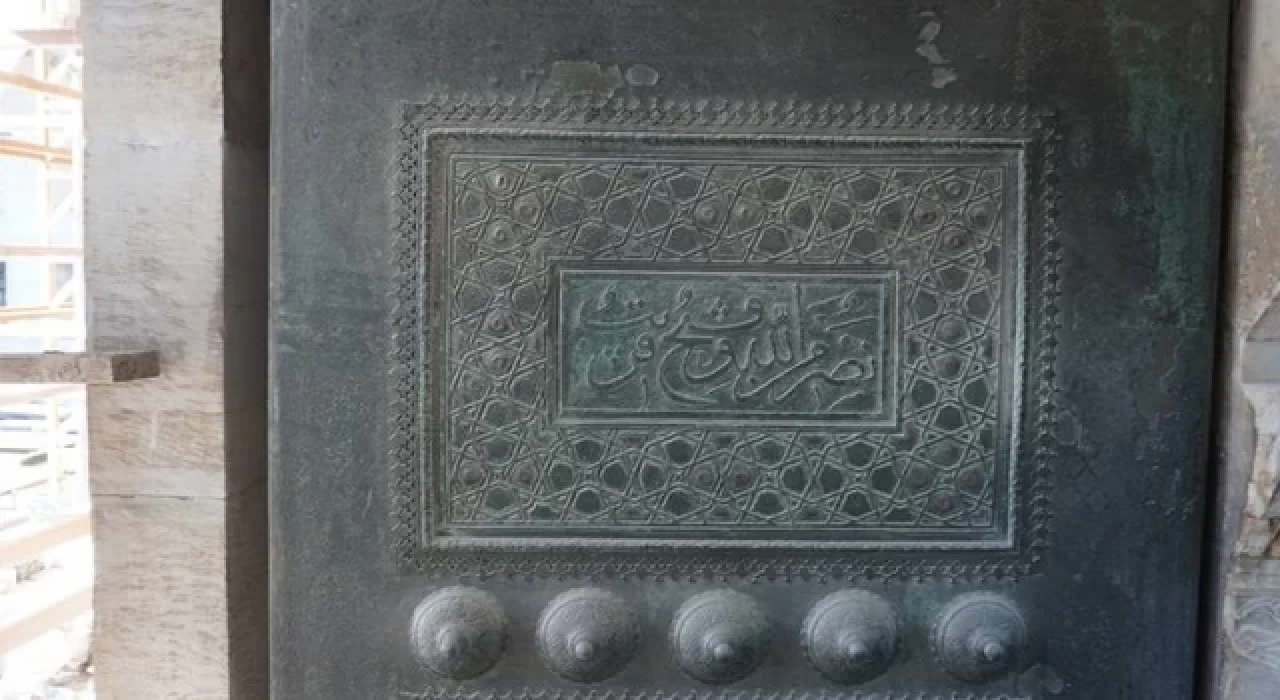 Sultanahmet Cami’nin 600 yıllık kapısı restore ediliyor