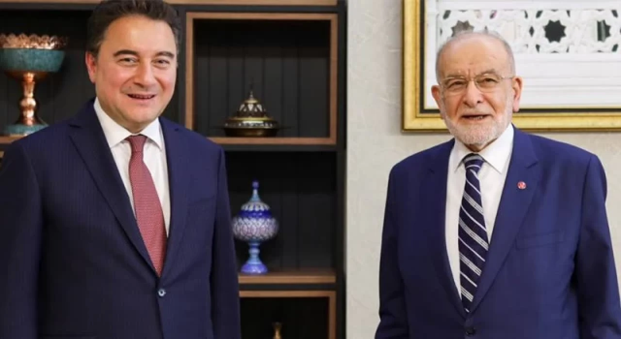 Babacan’dan Karamollaoğlu’na ”geçmiş olsun” ziyareti