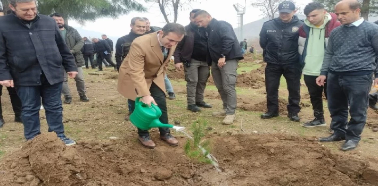 Batman’da “Spor Sason” projesi için Hatıra Ormanı