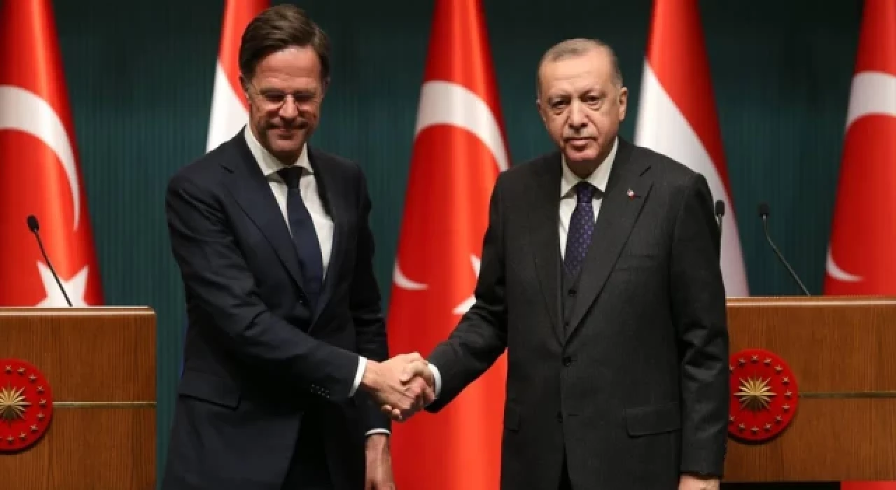 Cumhurbaşkanı Erdoğan, Hollanda Başbakanı ile görüştü