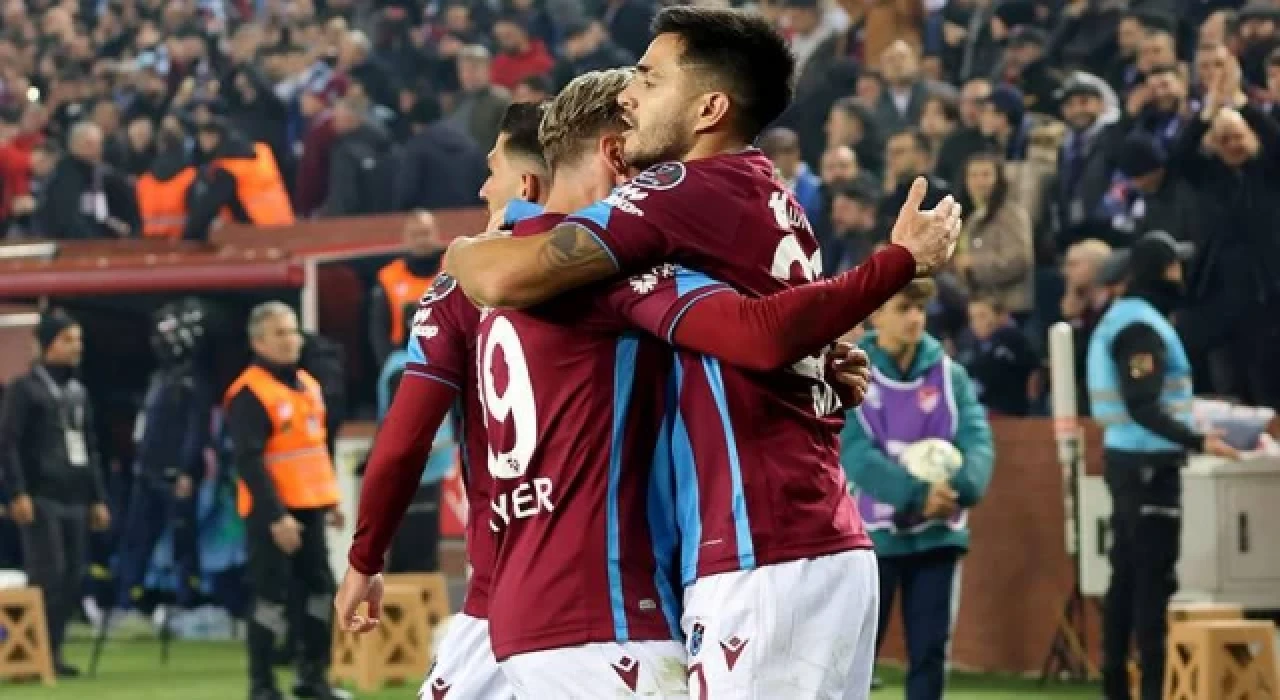 Dev maçın galibi Trabzonspor 2 Fenerbahçe 0
