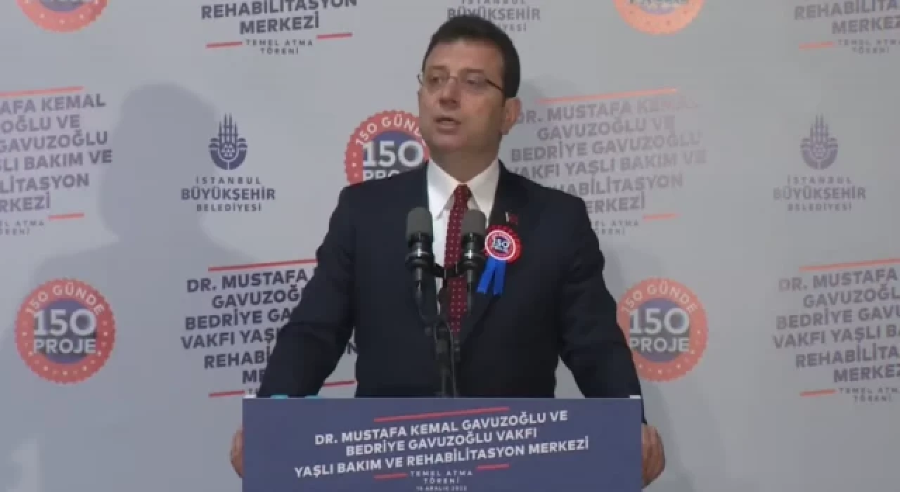 Ekrem İmamoğlu: Bana verilen cezayı başarımın ödülü olarak görüyorum