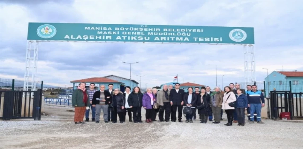 Manisa Alaşehir Atıksu Arıtma Tesisi GEMA Vakfı’nı ağırladı