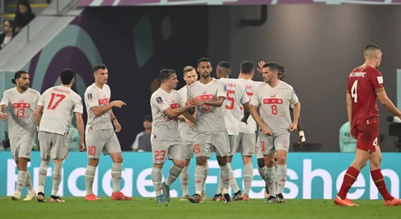 Sırbistan 2-3 İsviçre