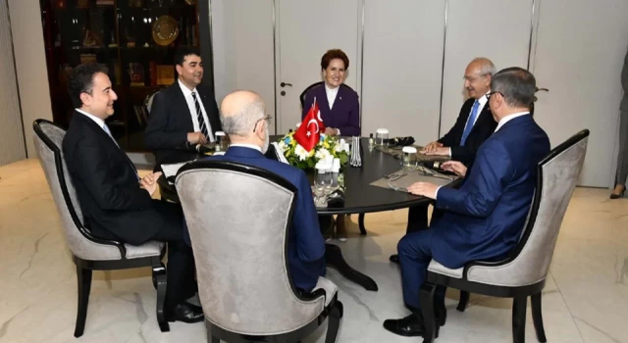 Altılı Masa ilk kez aday konuşacak