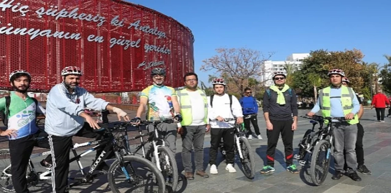 Antalya Büyükşehir’den ’Hayat İçin Pedallıyoruz’ etkinliği