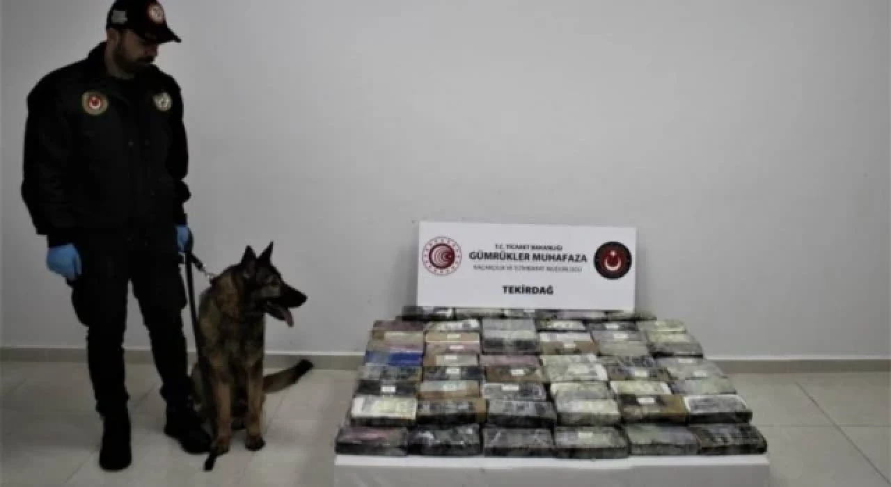Bakan Muş: Tekirdağ Limanı’nda 114 kilogram kokain ele geçirildi