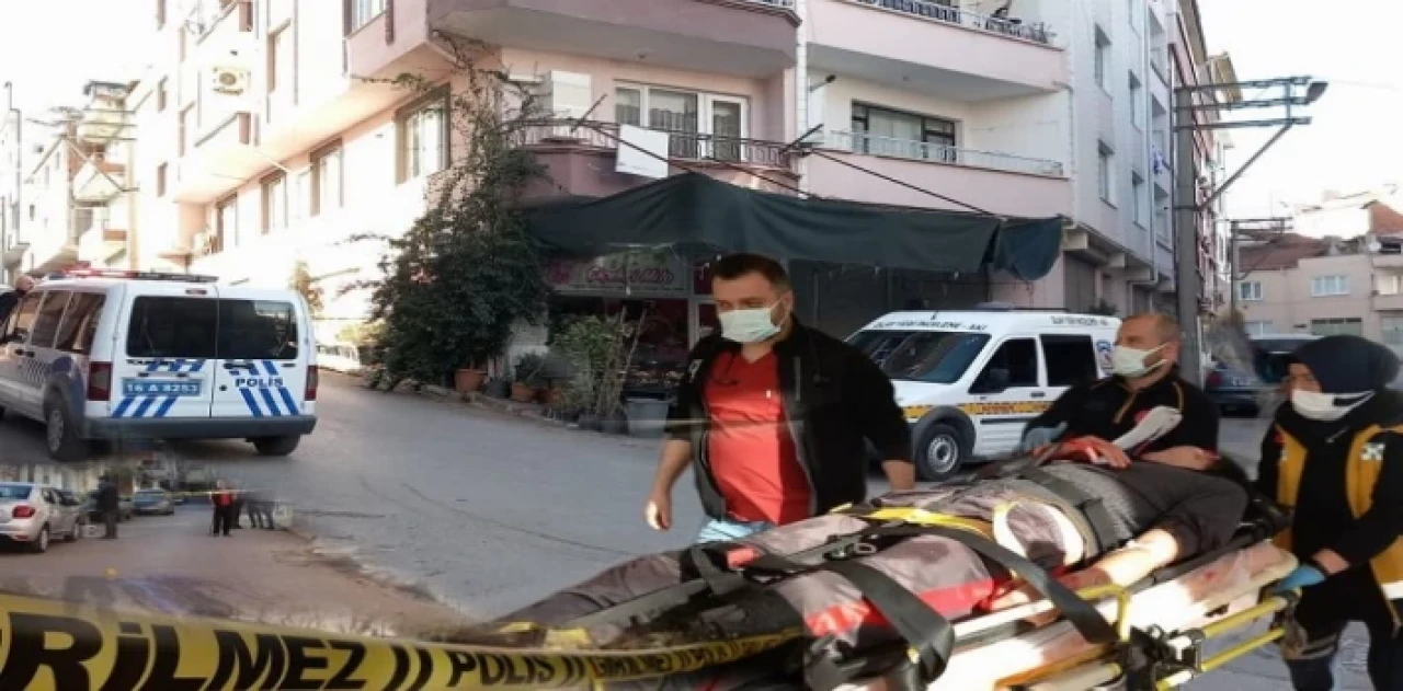 Bursa’da 4. kattan düşen genç adam ağır yaralandı