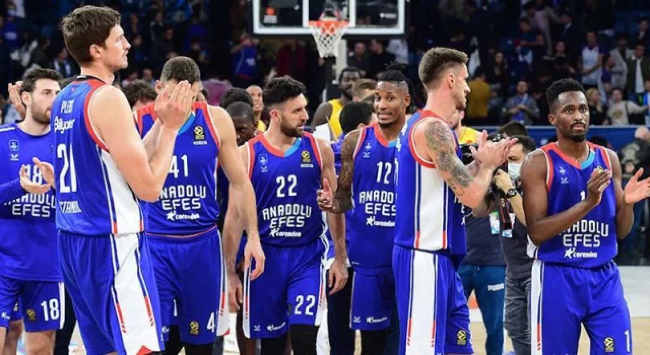 Euroleague’de Anadolu Efes, Valencia Basket’e konuk olacak