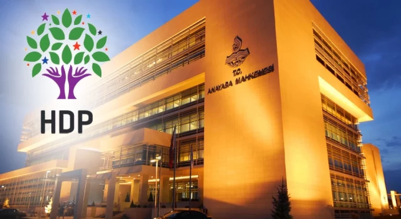 HDP'nin kapatılma ertelensin talebi için 'ret' yanıtı