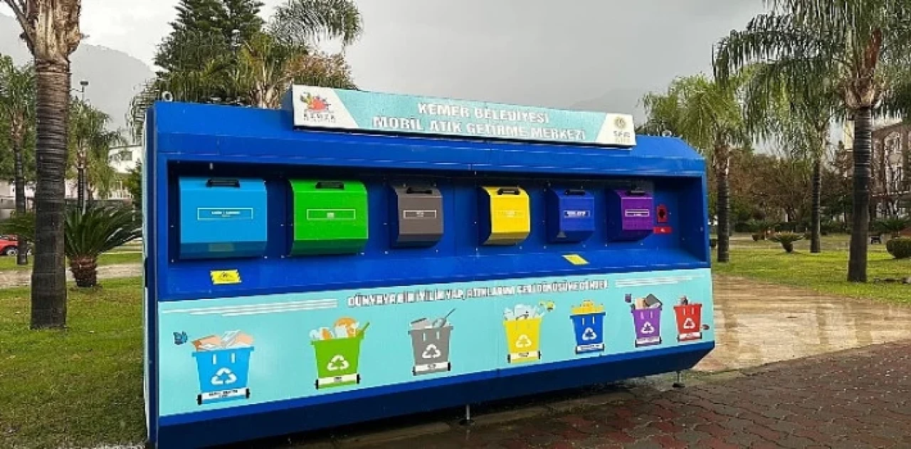 Kemer’e 'mobil atık getirme merkezi’