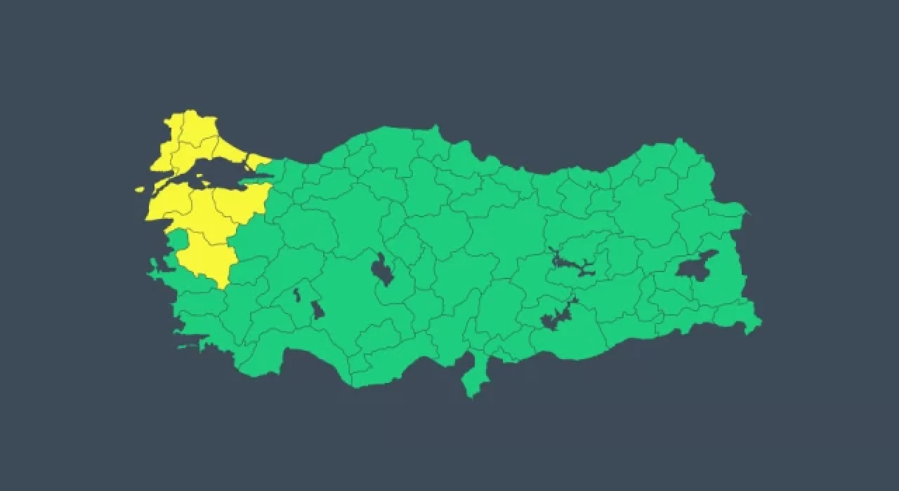Meteoroloji’den sekiz ile sarı kodlu sis uyarısı