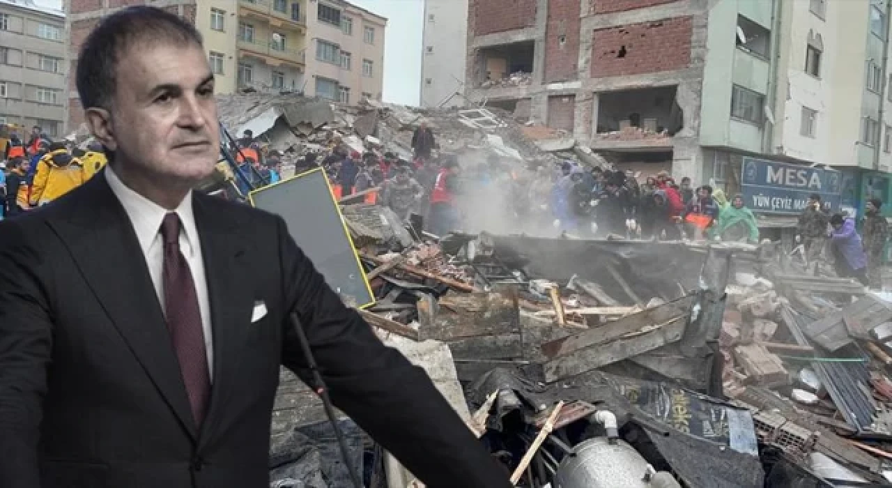 AK Parti Sözcüsü Çelik: Elazığ da deprem bölgesi olacak, 10 il değil 11 il olarak zikredeceğiz