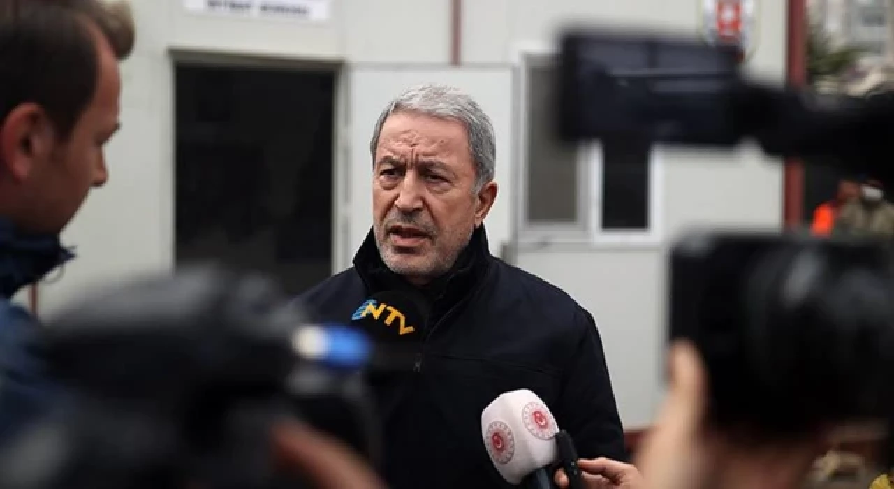 Bakan Akar: Depremden sonra topraklarına dönen Suriyeli vatandaşların sayısı 20 bini geçti