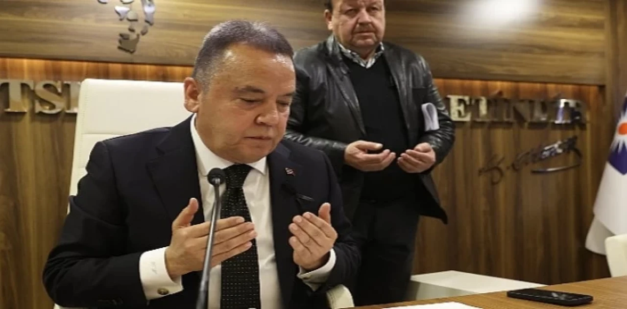 Başkan Böcek, ’Hep birlikte yaraları saracağız’